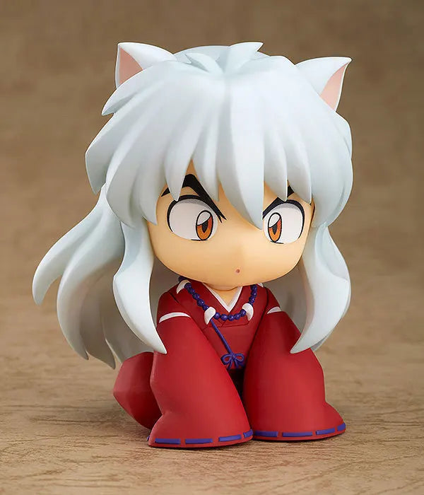 Cute Inuyasha and Sesshoumaru Anime FIgurines, Kawaii Chibi Action Figures PVC Cute Toys 10 cm