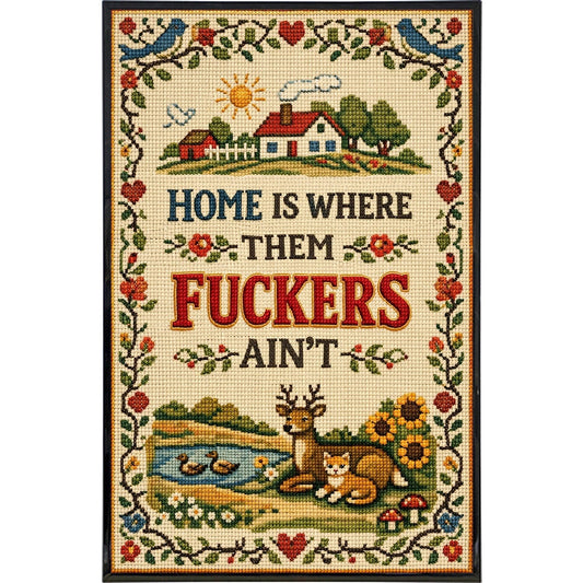 Home is Where Them F--kers Ain't Print