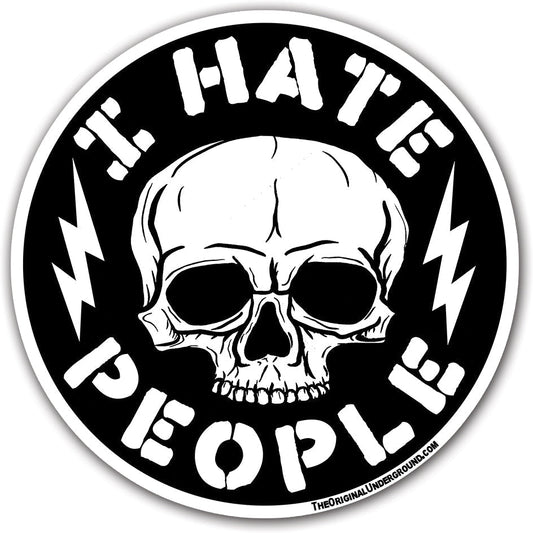 I Hate People Flexible Magnet
