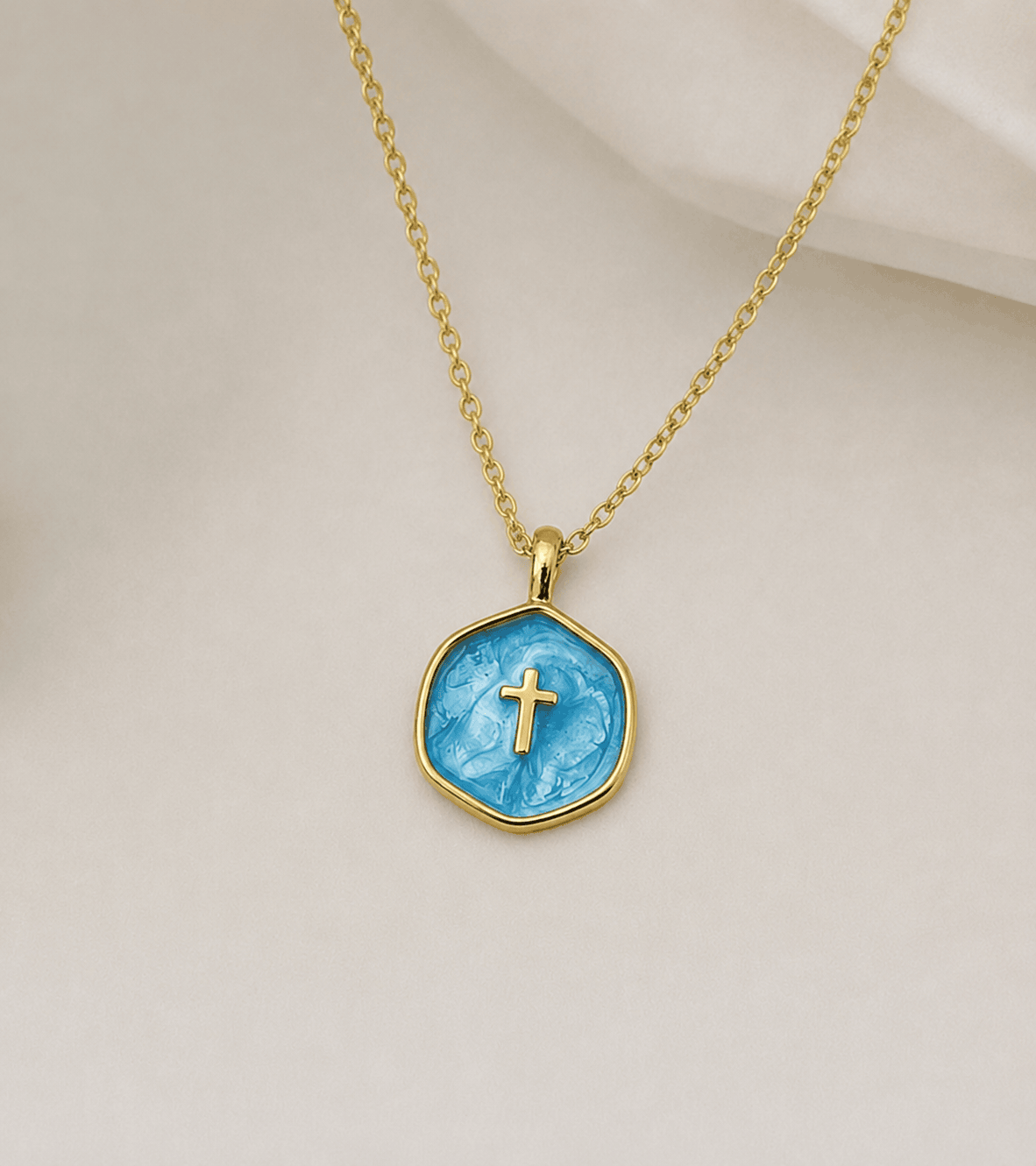 Beautiful Cross Necklace Otarealm