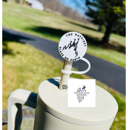 Custom Straw Toppers 10MM - Multiple Designs
