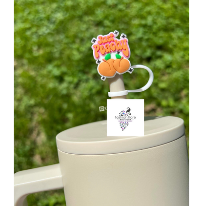 Custom Straw Toppers 10MM - Multiple Designs
