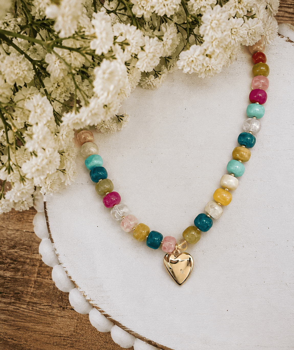 Candy Hearts Necklace Otarealm