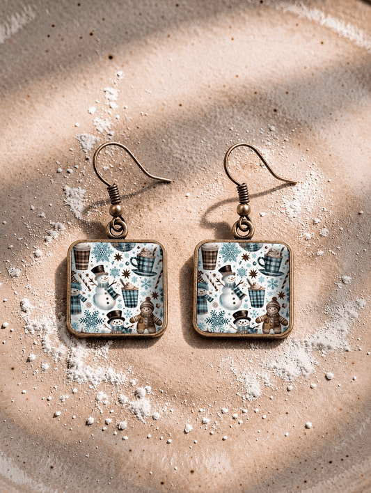 Cozy Cocoa Earrings Otarealm