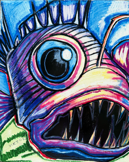 Angler Fish  - Art Prints