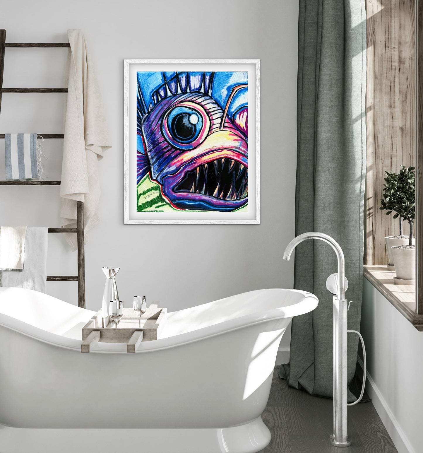 Angler Fish  - Art Prints
