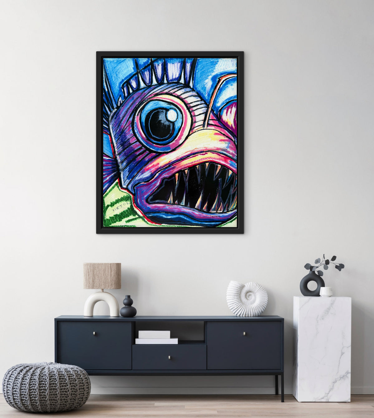 Angler Fish  - Art Prints