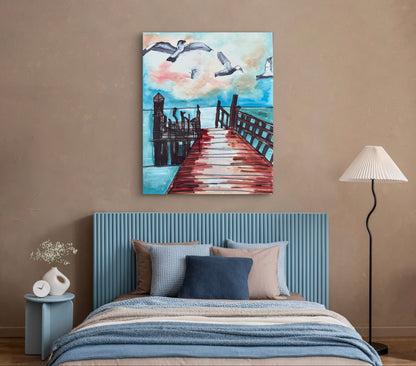 Coastal Seagulls - Art Prints