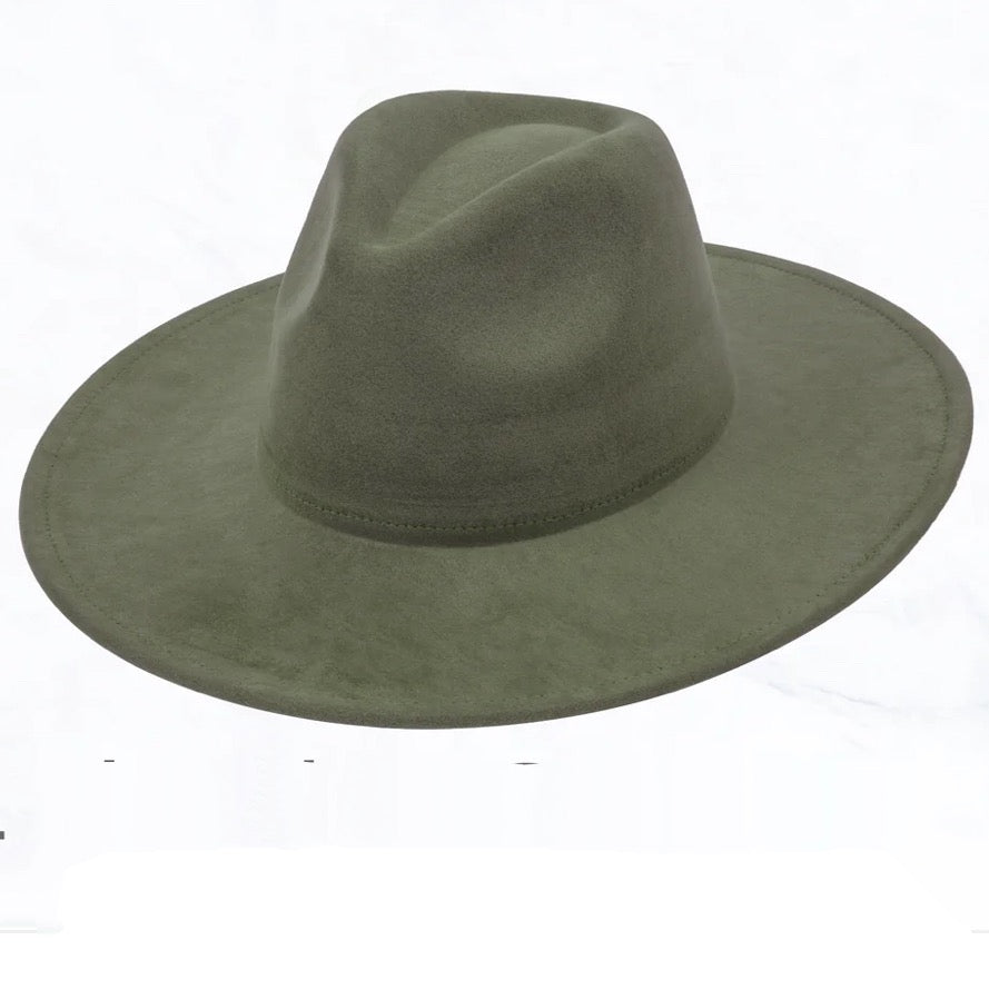 Marabou Blue Spotted Feather & Turquoise Slab Hat Band + Choice of Hat 986a