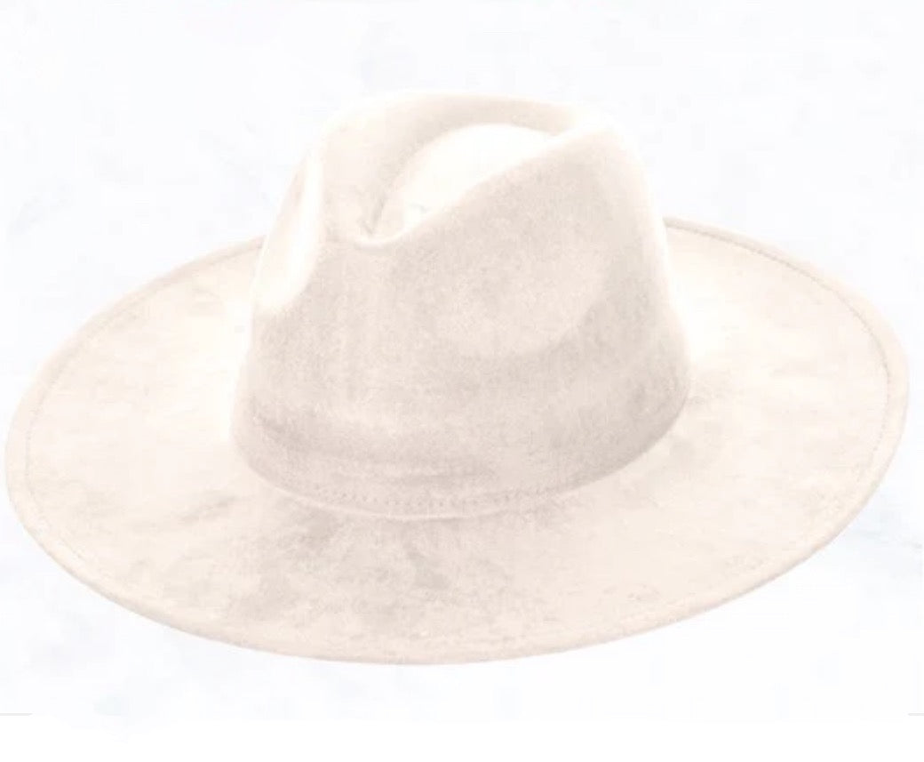 Marabou Blue Spotted Feather & Turquoise Slab Hat Band + Choice of Hat 986a