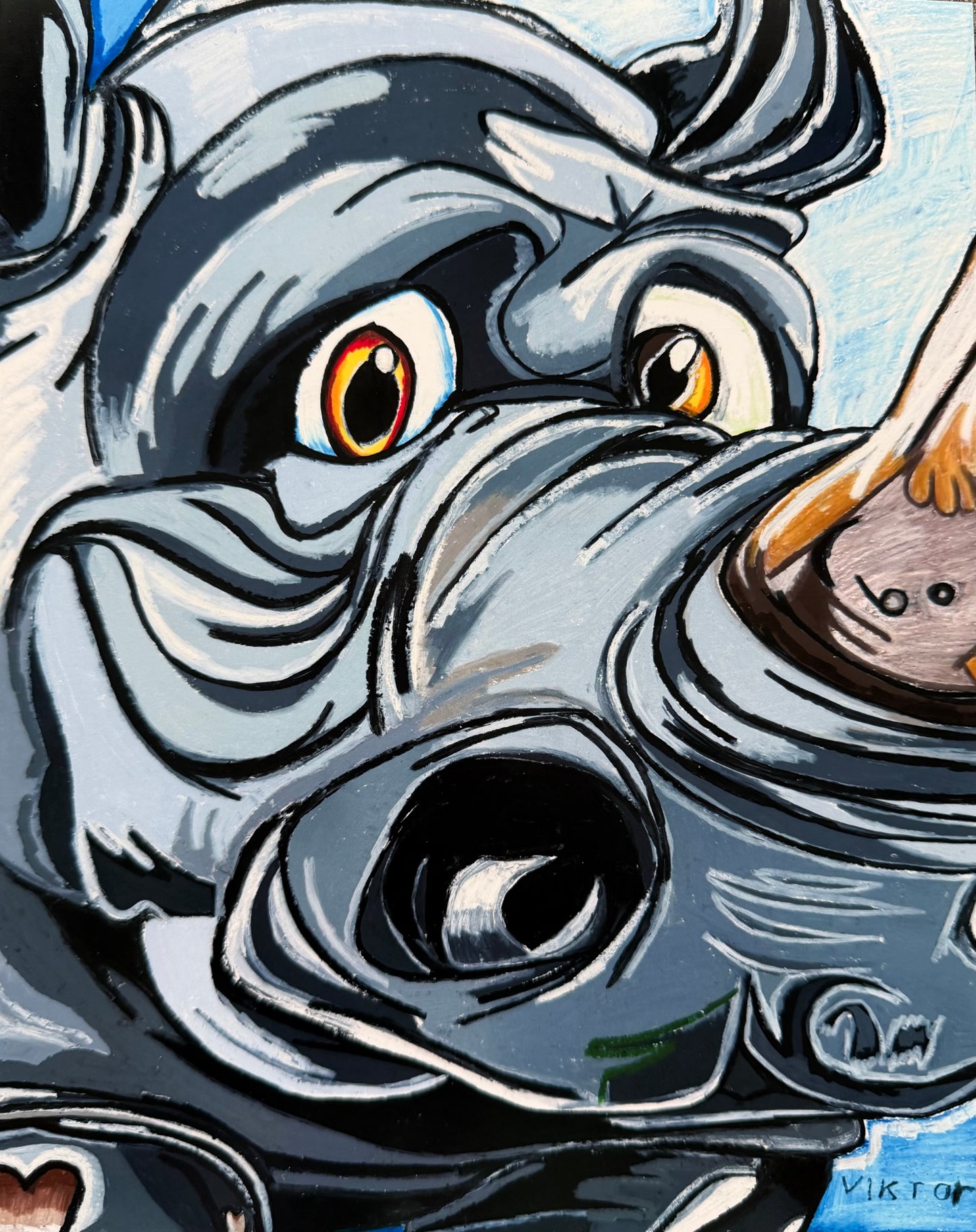 One Horned Wonder - Art Prints