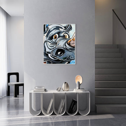 One Horned Wonder - Art Prints