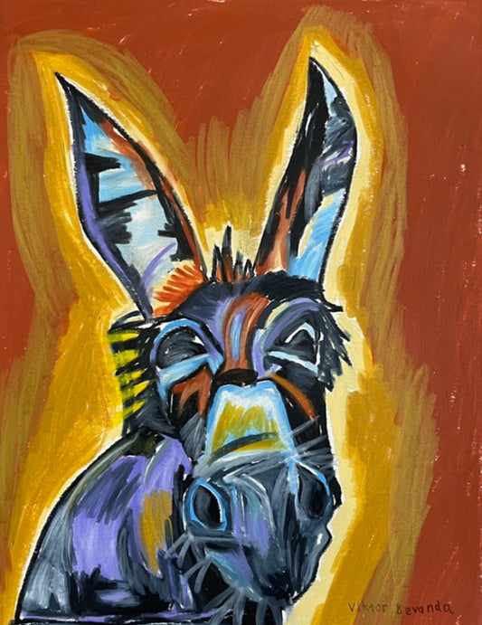 Brown Donkey - Art Prints