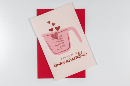 Love is Immeasurable Greeting Card