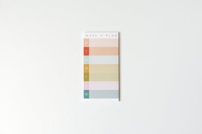 Make a Plan Notepad