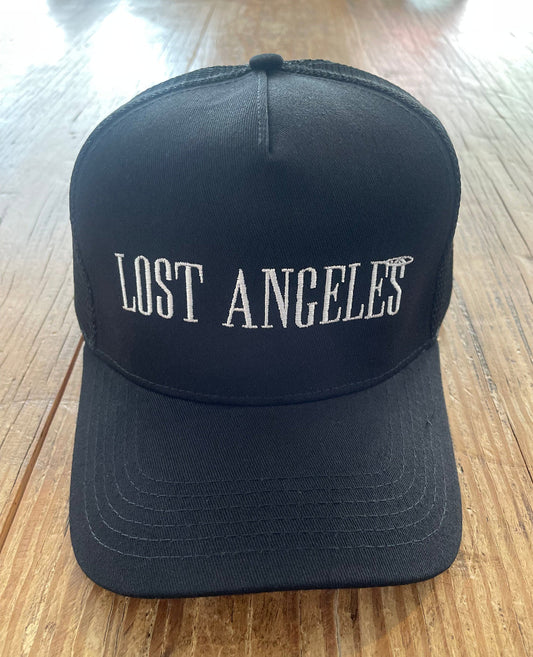 LOST ANGELES Trucker Hat (Black)