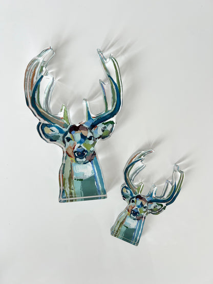 Bucky Deer Acrylic Tabletop Art