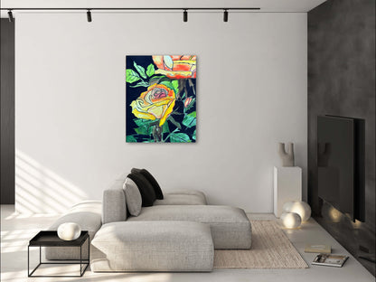 Yellow Roses - Art Prints