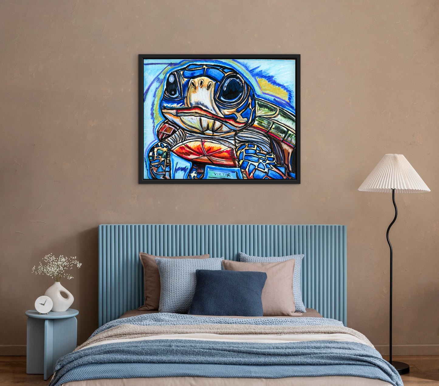 Cute Baby Turtle - Art Prints (landscape)