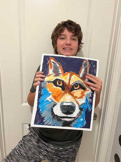 Reynard, The Colorful Fox - Art Prints