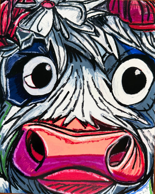 Melissa The Cow - Art Prints