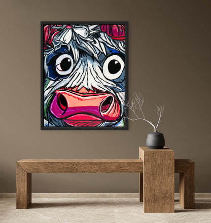 Melissa The Cow - Art Prints