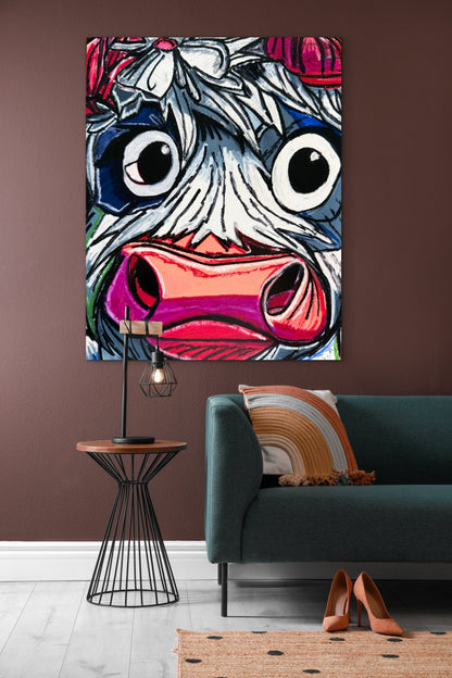 Melissa The Cow - Art Prints