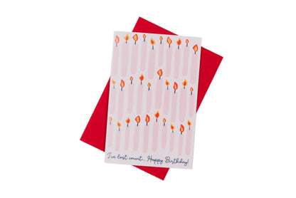 I've Lost Count...Happy Birthday Greeting Card