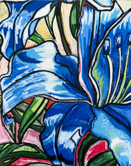 Blue Lily - Art Prints