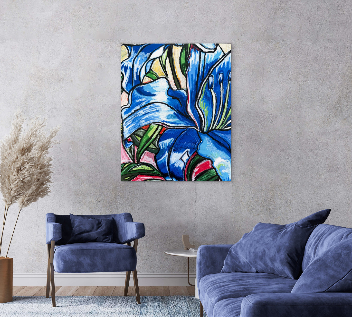 Blue Lily - Art Prints