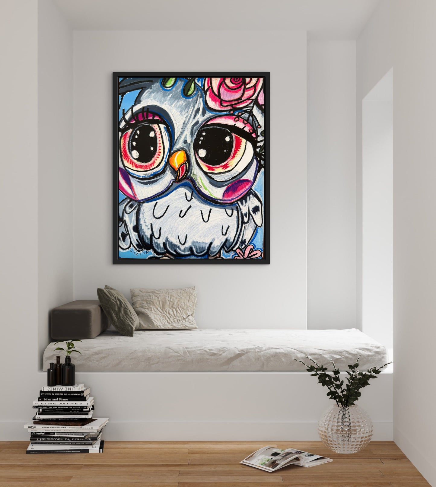 Lady Owl  - Art Prints