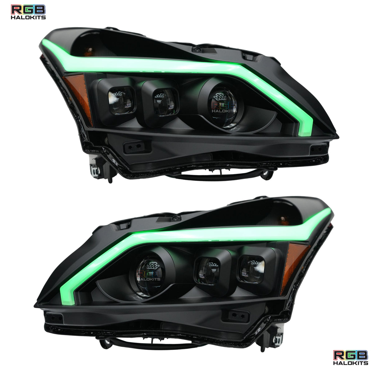 (2010-2013) Infiniti G37 Multicolor Flow DRL Boards (for Spyder Headlights only)