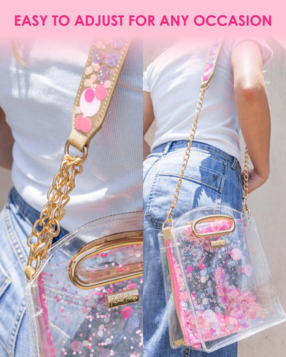 Cooper Crossbody Stadium-Approved Clear Bag