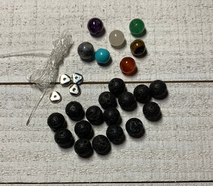 Chakra Stretch Bracelet DIY Kit
