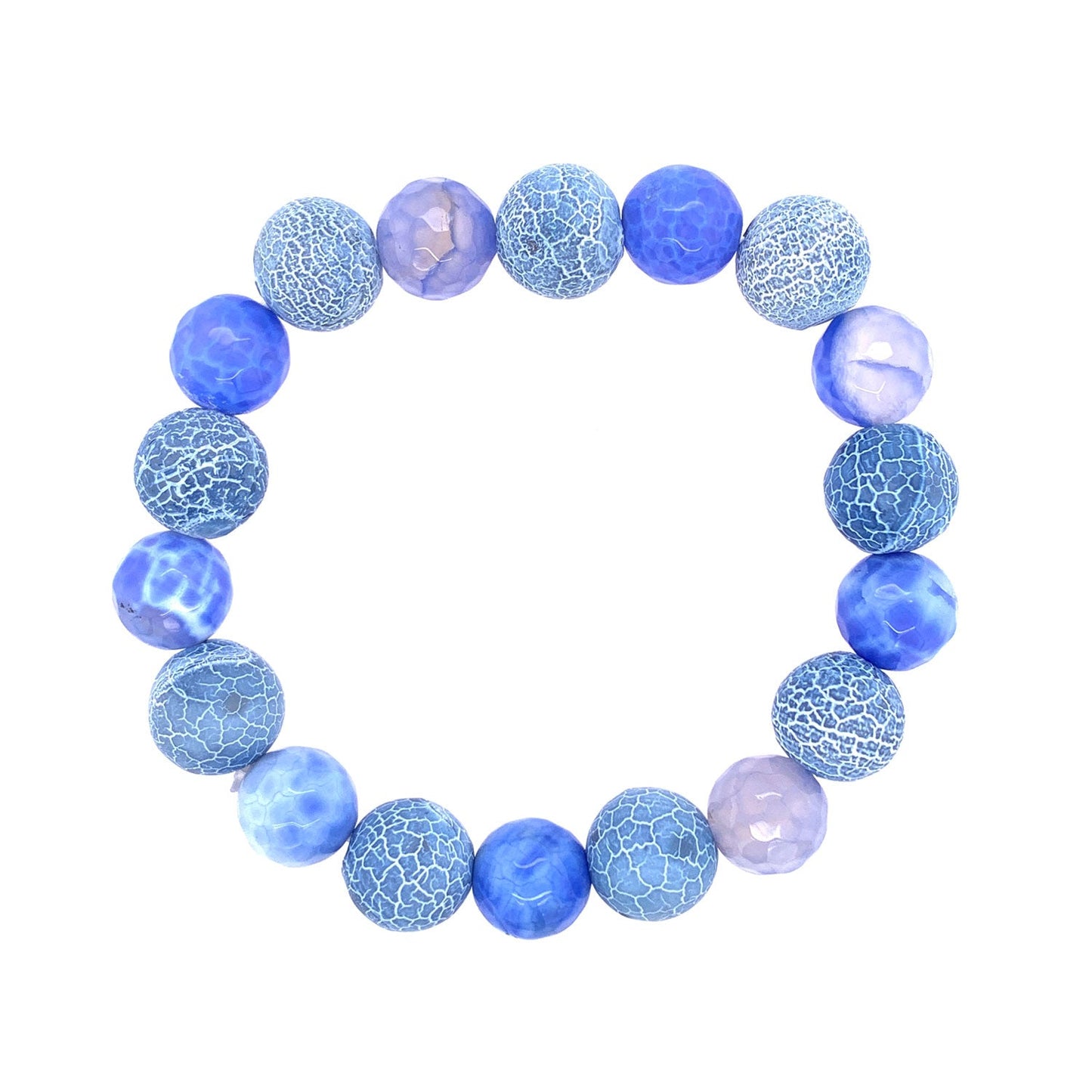 Blue Stone Stretch Bracelet