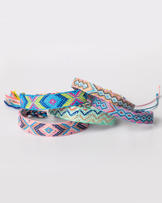 Colorful Macrame Festival Bracelet