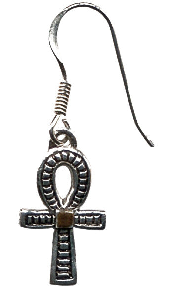 Ankh Earrings for Health, Prosperity, & Long Life
