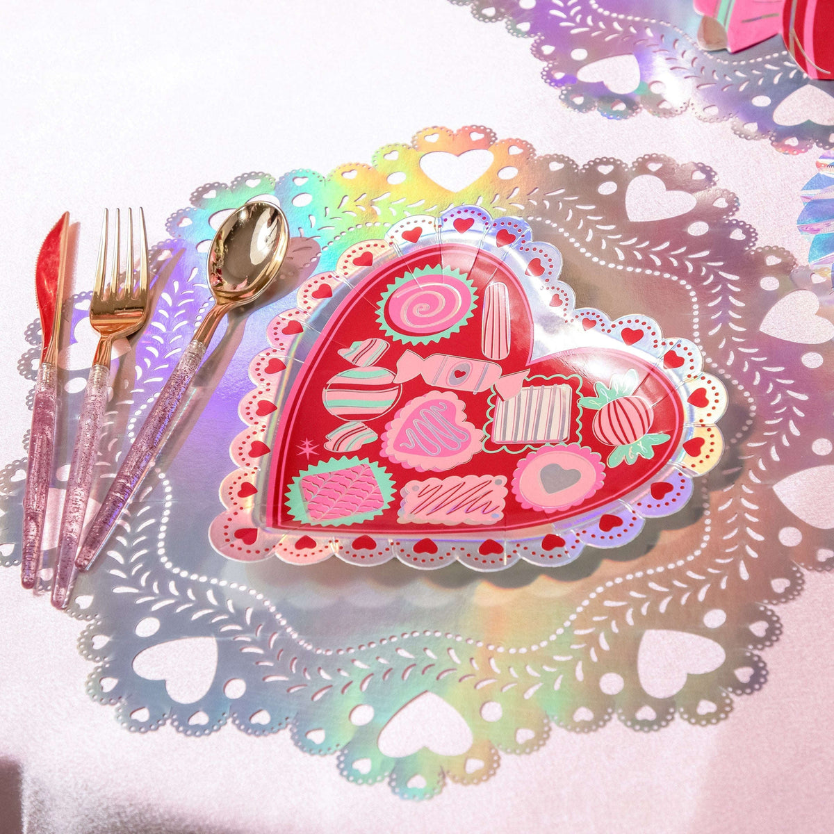 Sweetheart Plates (10 count) Otarealm