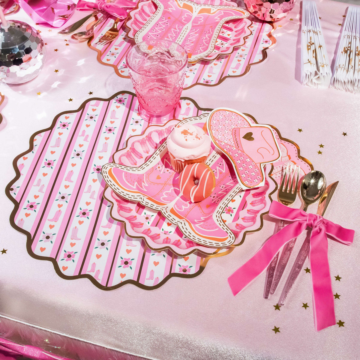 Cowboy Boot Dessert Plates (10 count) Otarealm