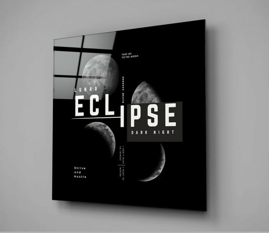 Eclipse Glass Wall Art