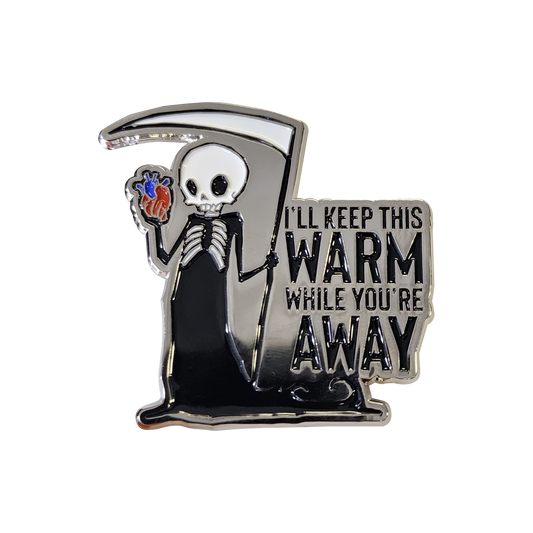 Keep This Warm Enamel Pin