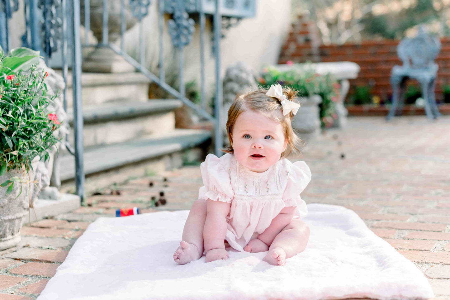 Luxury Faux Fur Baby Blanket with Waterproof Backing | Pretty Rugged