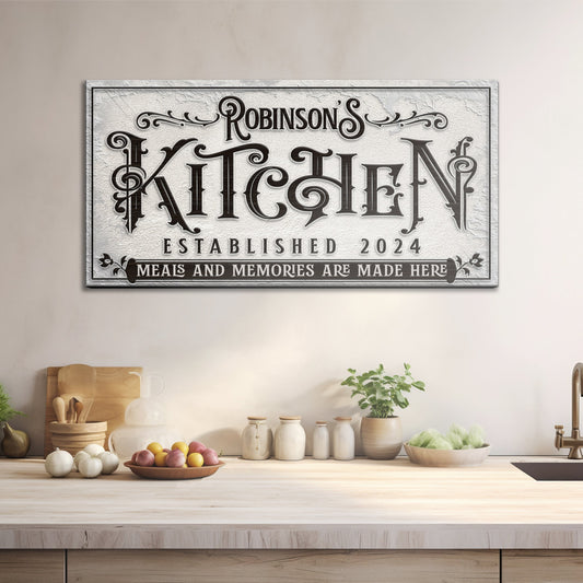Kitchen Sign VI