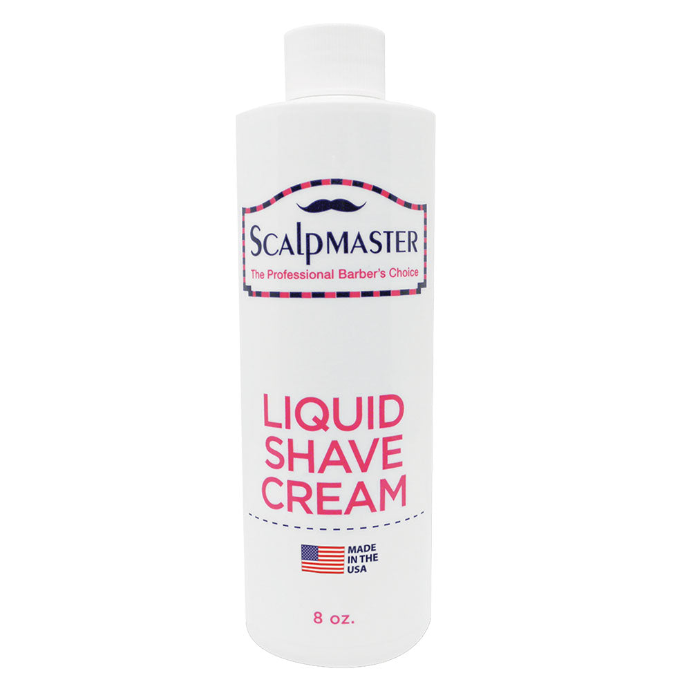 Scalpmaster Liquid Shave Cream 8oz