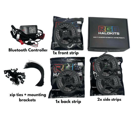 LED Underglow Lighting Kit 3.0 | 4pc Flexible Otarealm