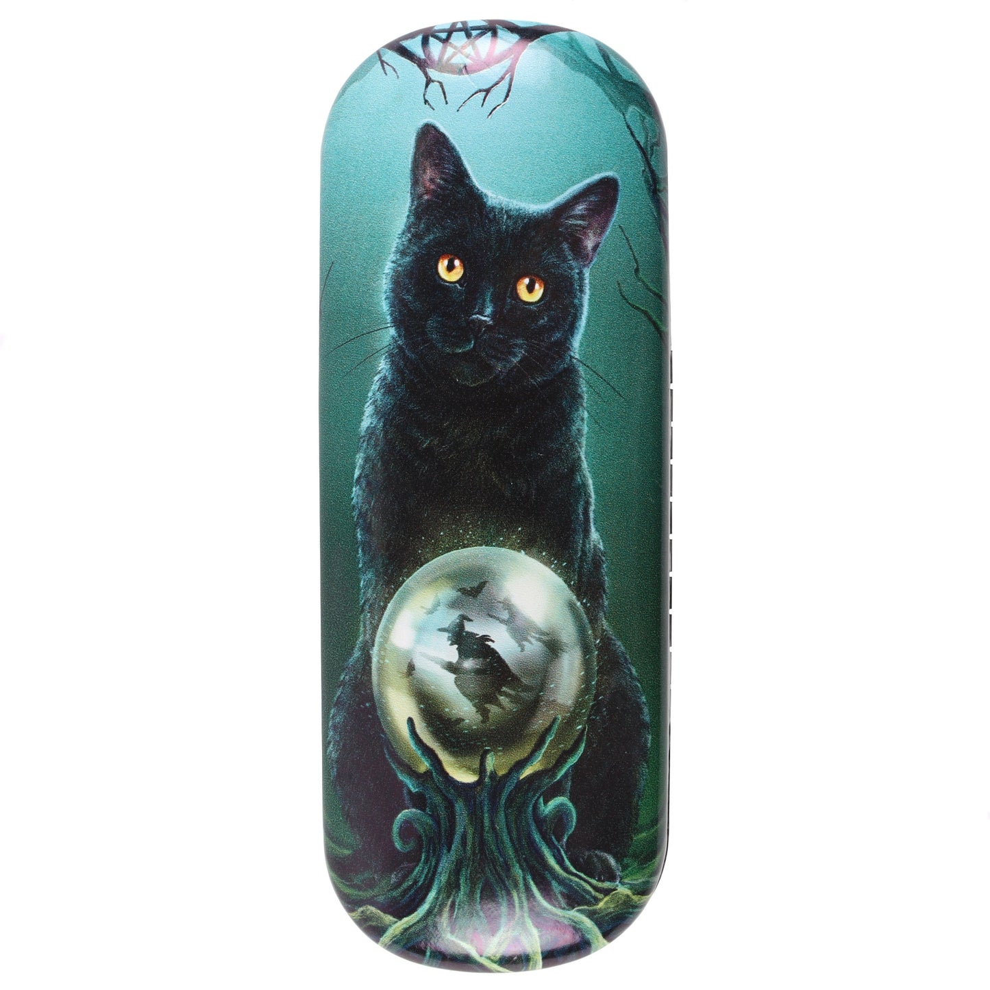 Rise of the Witches (Black Cat) Eyeglass Case by Lisa Parker