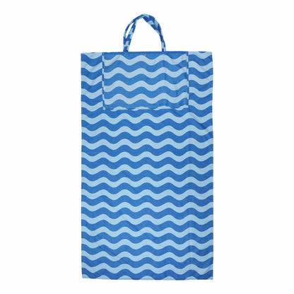 Blue Wave 2-in-1 Towel Tote Bag