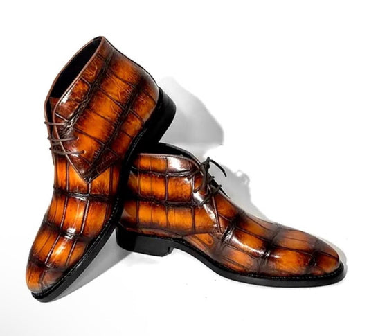 Maurice Louisville Alligator Lace-Up Boot - Sport