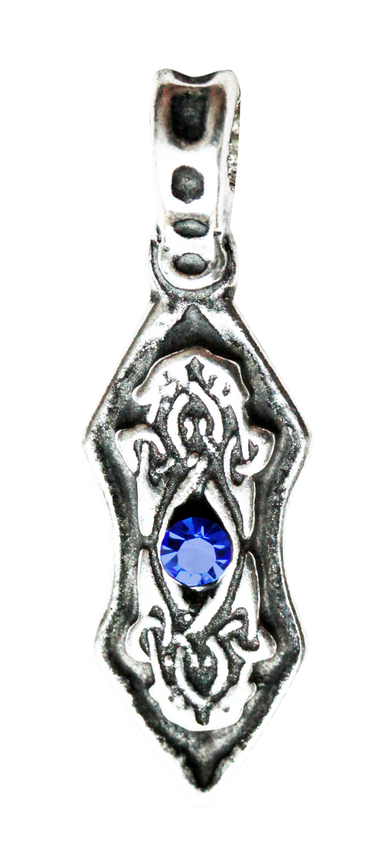 Eye of the Ice Dragon Pendant for Harmony & Stability