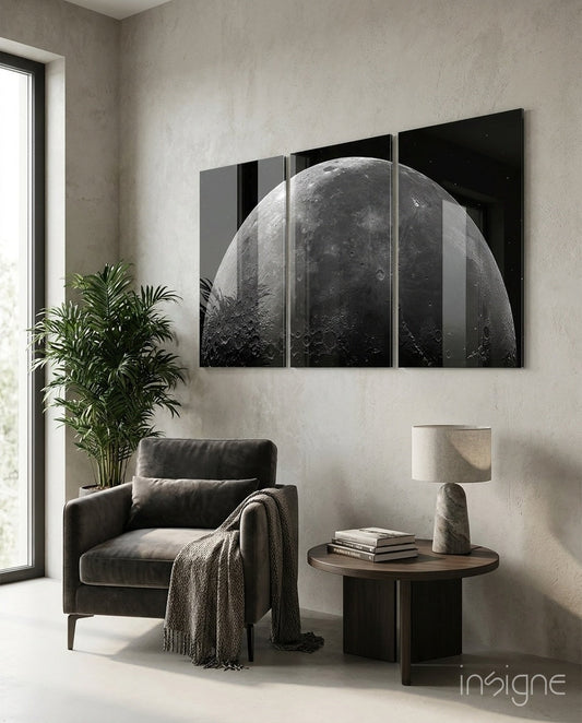 Prismatic Light Spectrum Mega Glass Wall Art
